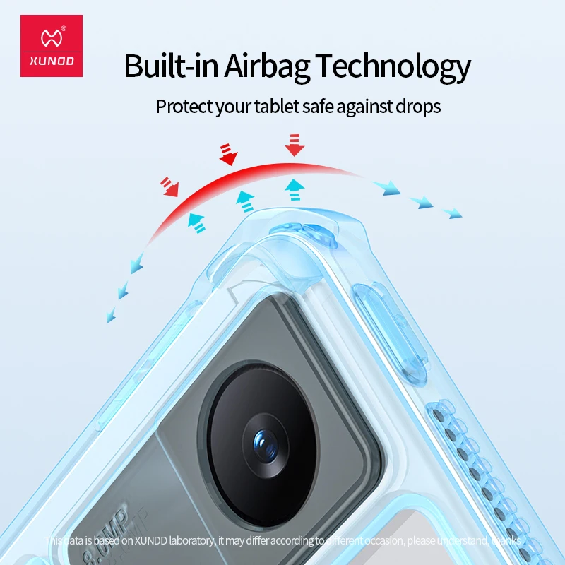 Xundd à Prova de Choque para Xiaomi Redmi Pad se Capa Protetora para Tablet Suporte Ultra-fino 10.61 2023 Case - Imagem 3