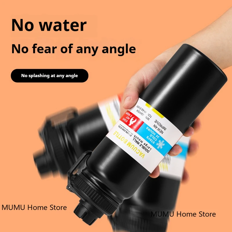 600/800/1000 مللي زجاجة مياه ترمس خارجية كوب معزول...