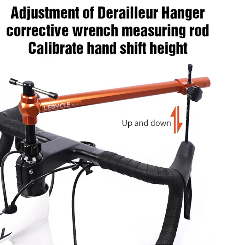 Poignée Levier Vitesse Droit Vélo 6 Vitesses Noir Universel