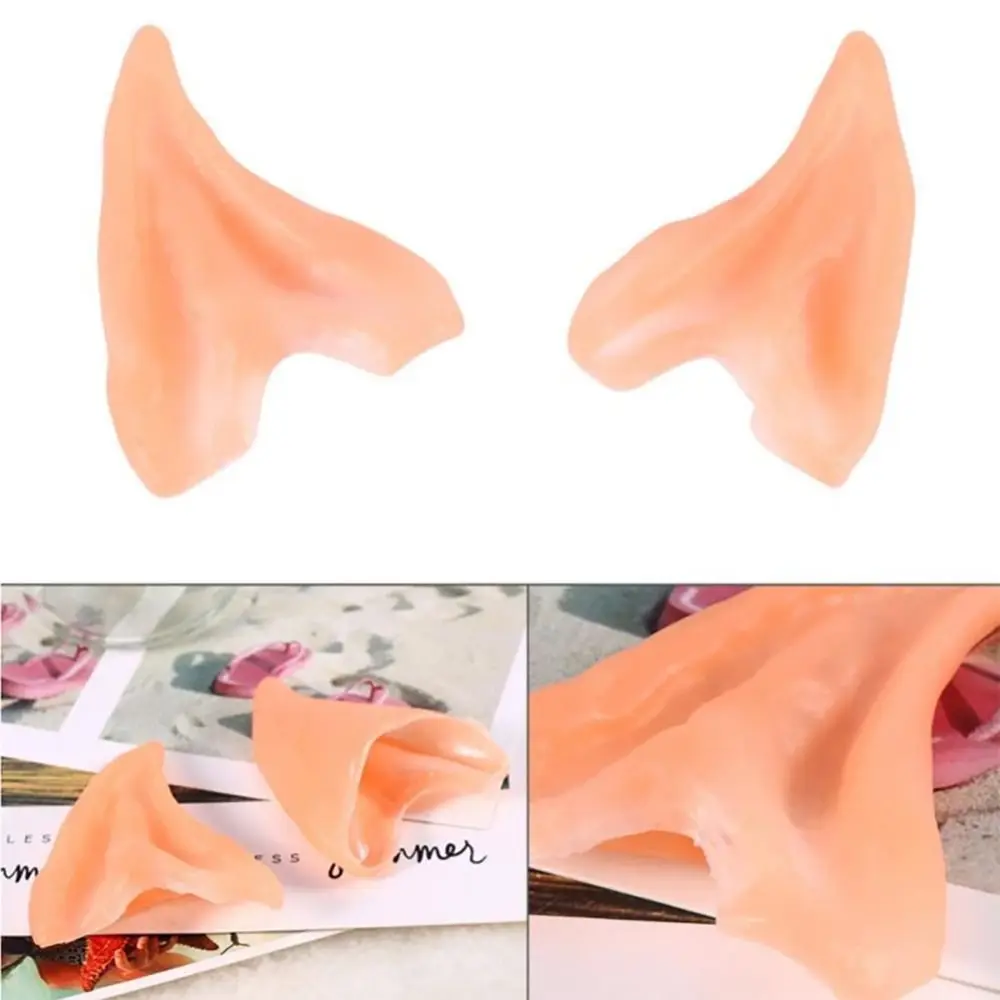 

Soft Ears Cosplay Accessories Gothic Cosplay props Elf Ear Party Accessories Dress Up Prop Prosthetic Ear Halloween