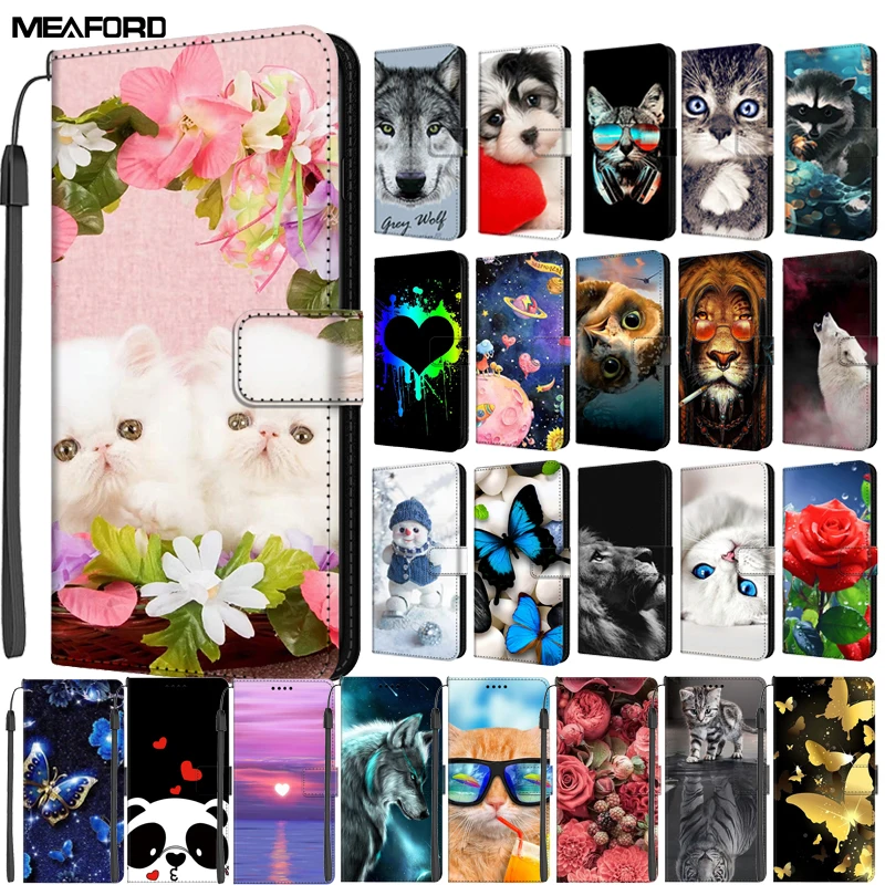 Premium Flip Leather Stand Cover for OPPO Reno Series - Elegant Book-Style Phone Case