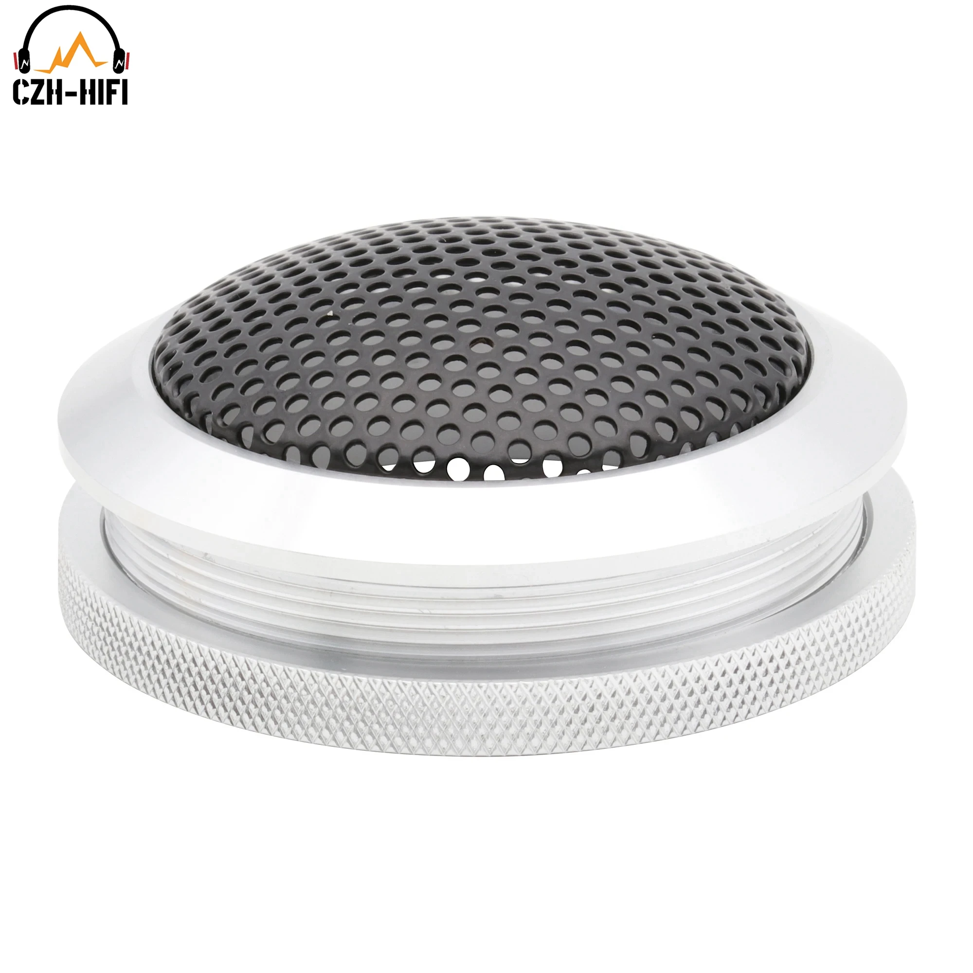 1pc 1.5" Metal Car Audio Speaker Subwoofer Waffle Cover Guard Protector Treble Head Tweeter Mesh Grill Silver Red Gold Black