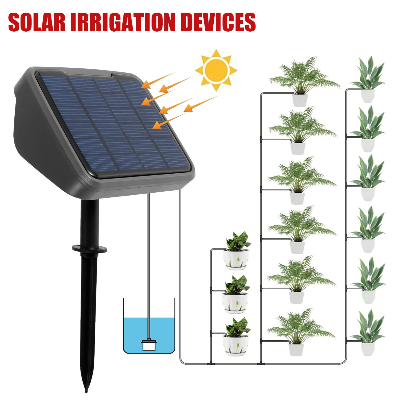 SolarautomaticwateringsystemkitAutomatictimeddripirrigation