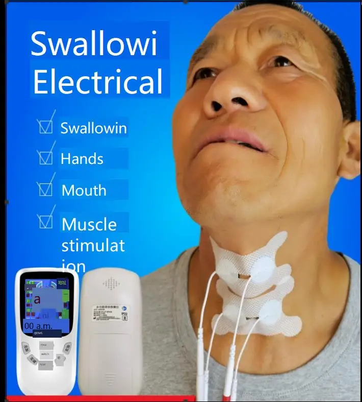 Swallowing Neuromuscular Electrical Stimulator for Stroke Hemiplegia