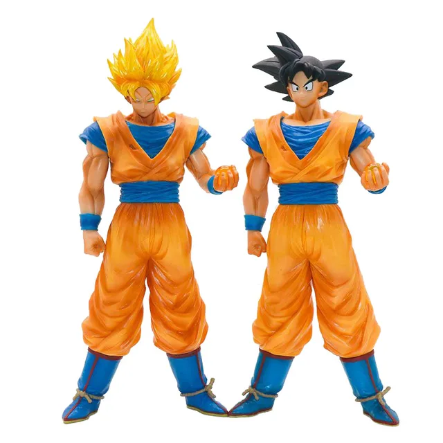 Figurine Dragon Ball Z - Super Saiyan Son Goku 'Are you talking about  Krilin !!' - Cdiscount Jeux - Jouets