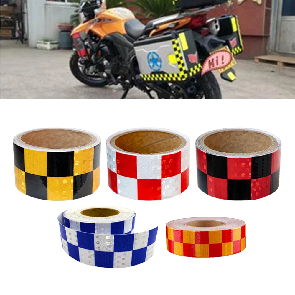 

5M 5cm Car Truck Reflective Safety Tape Warning Film Waterproof Trailer Reflector Sticker Tape Car Sticker For Road Safety