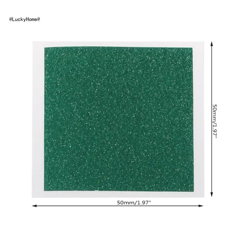 자기장 뷰어 뷰 필름 50x50mm 카드 자석 감지기 패턴 디스플레이 11UA