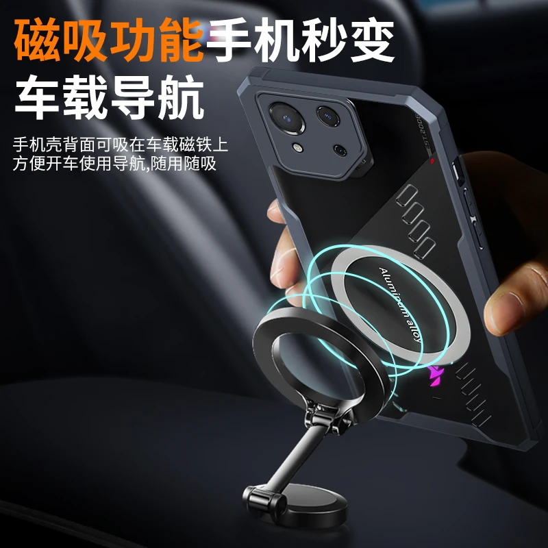 Shockproof Transparent Cooling Case with Camera Protector