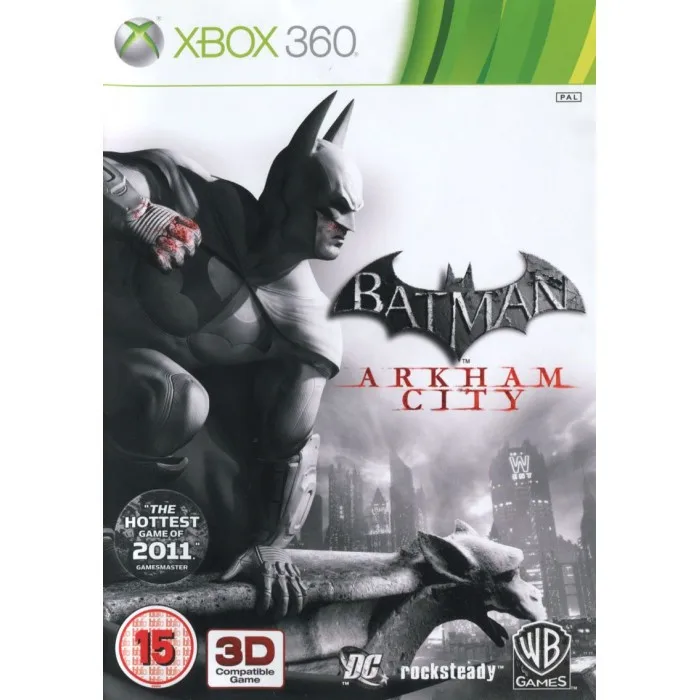 Игра Batman Arkham City (xbox 360, Xbox 360 Games Discs Used, Games