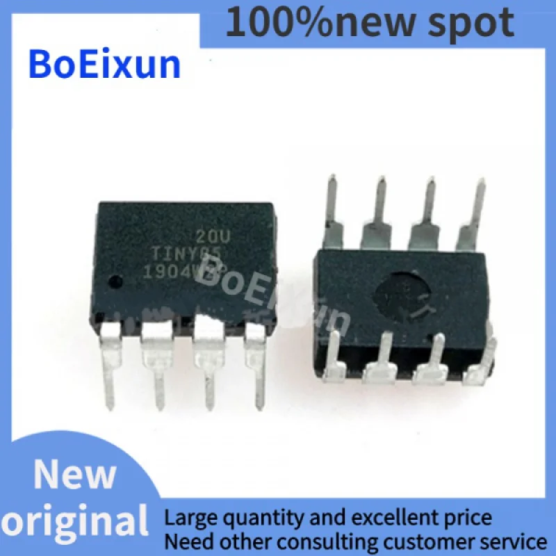 

100%NEW ATTINY85-20PU DIP-8 ATTINY85 DIP8 85-20PU ATTINY85-20 DIP new and original