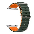 Dark green-orange