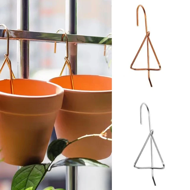 Terracotta Edények Fogasok Fali Agyag Edény Fogas Horog 4-7In Terrakotta Edényhez, Robbantás Ellen