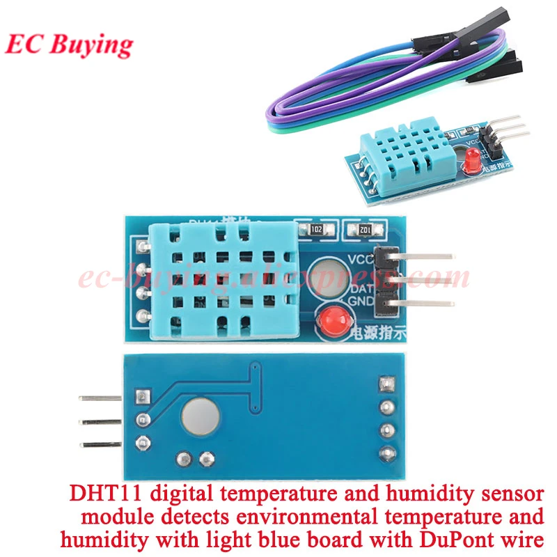 1-10Pcs DHT11 DHT-11 DHT20 Digitale Temperatur Und Feuchtigkeit Temperatur Sensor Modul IIC I2C Für Arduino DIY Starter Kit KY-015 – Detail 10