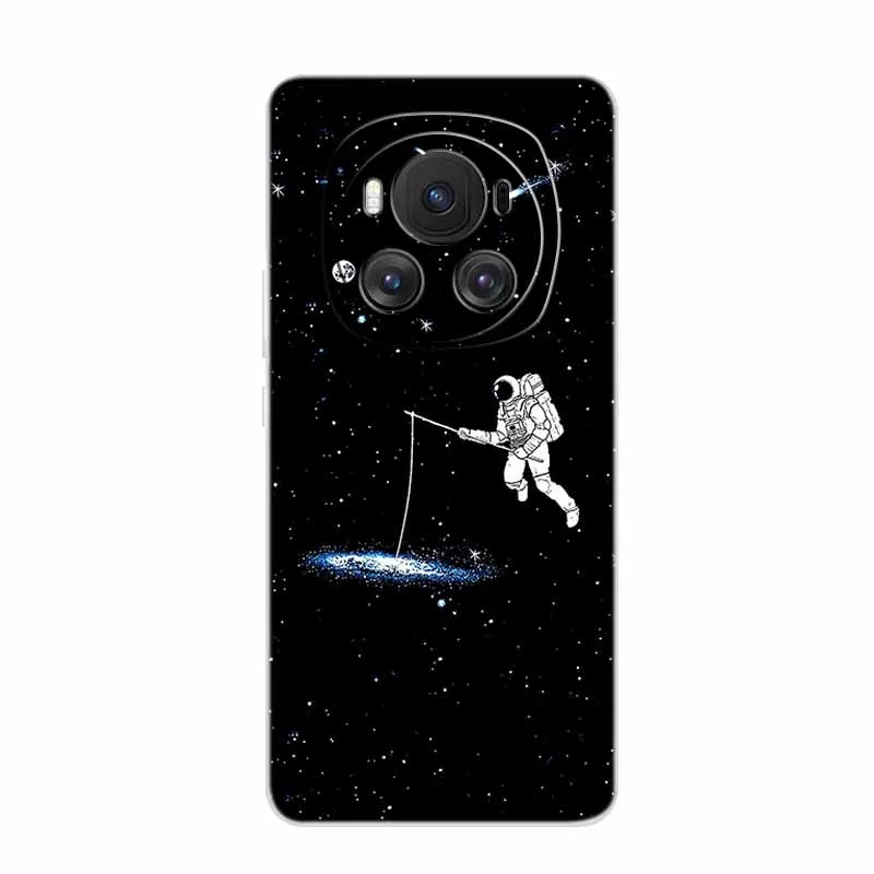 Fashionable Clear Animal Design Silicone Phone Case - Soft TPU Back Cover