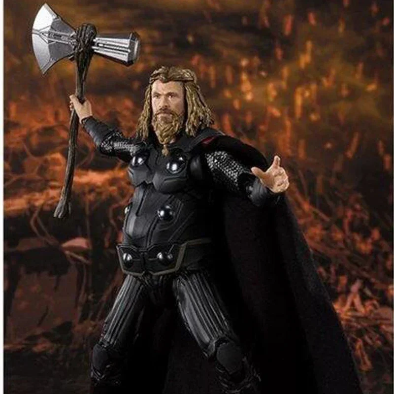 Hot Toys Marvel 16Cm Avengers Endgame Thor Action Figure Toys Regali Di Compleanno Di Natale Per Bambini