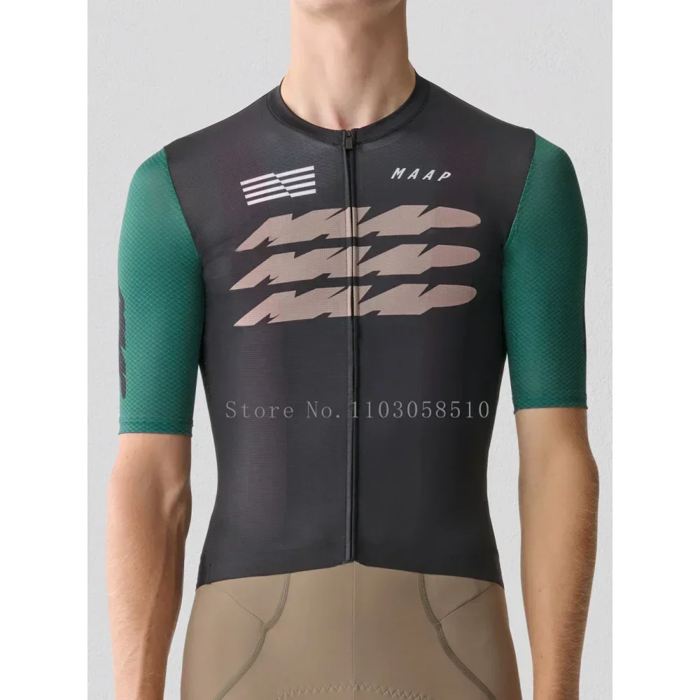 new Cycling Jersey for Men short Sleeve Pro Team MTB Road Bike Clothing Breathable Bicycle Shirts 2025 Mountain Bicycle Clothing 4