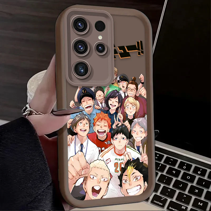Japanese Anime Haikyuu Soft Phone Case