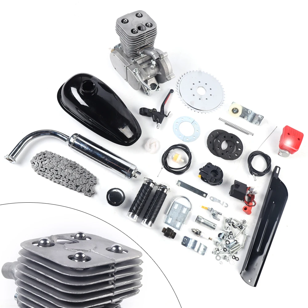 100CC 2-Stroke Bicycle Engine Motor Kit Gas Motorized Motor Bike