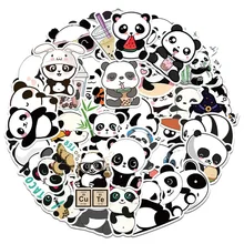 

10/30/50PCS Cartoon Cute Panda Graffiti Waterproof Sticker Suitcase Notebook Refrigerator SkateboardStationeryBoxHelmetWholesale