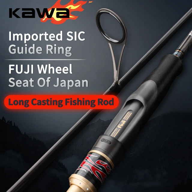 Kawa Fishing Spinning Rod Medium Action Length 2.1/2.7m Japan Fuji Wheel  Seat SIC Guide