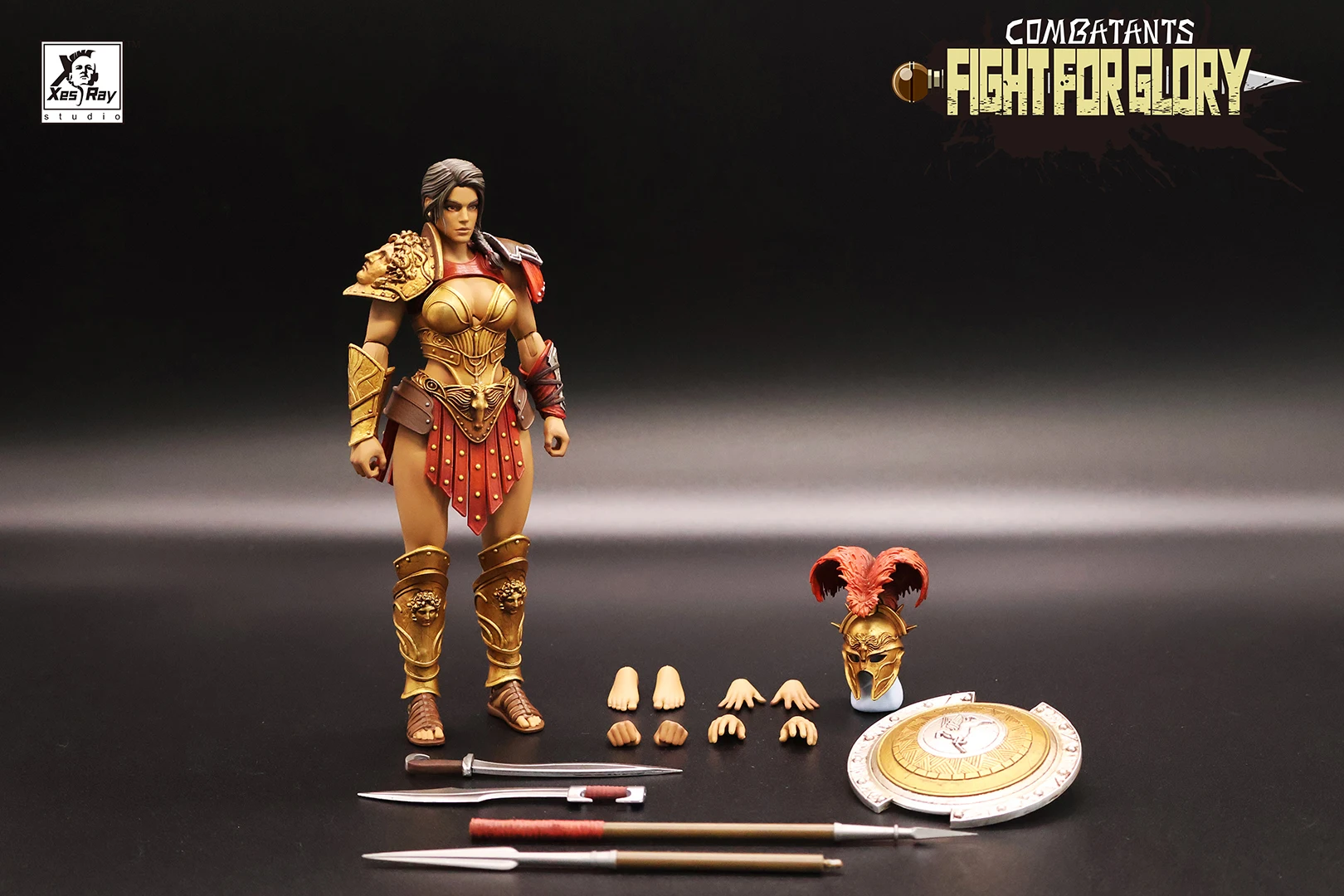 XesRay Fight for Glory Action Figure, Roman Guard Collect, Anime