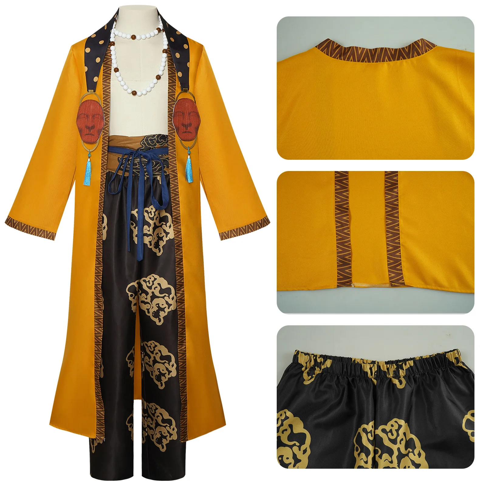 Black Myth Wukong Monkey King Armor Cosplay Costume