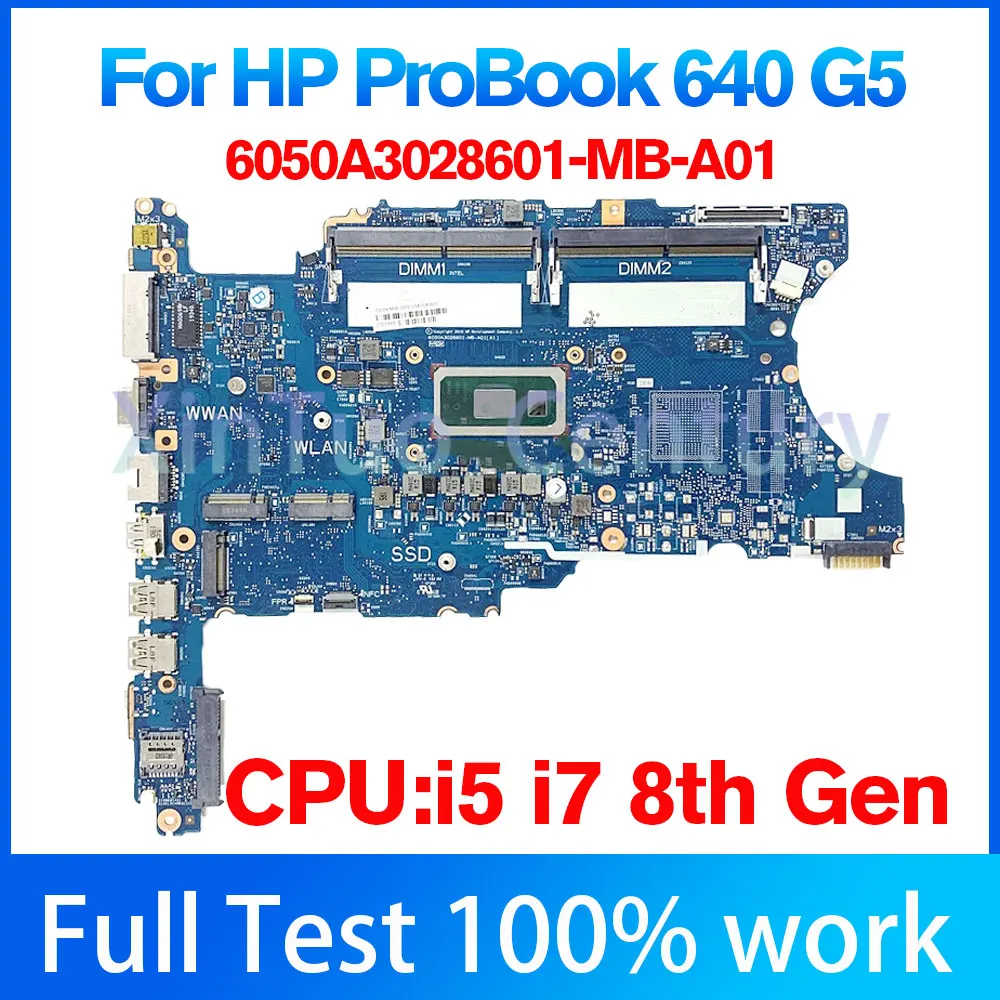 6050A3028601 материнская плата для ноутбука HP ProBook 640 G5
