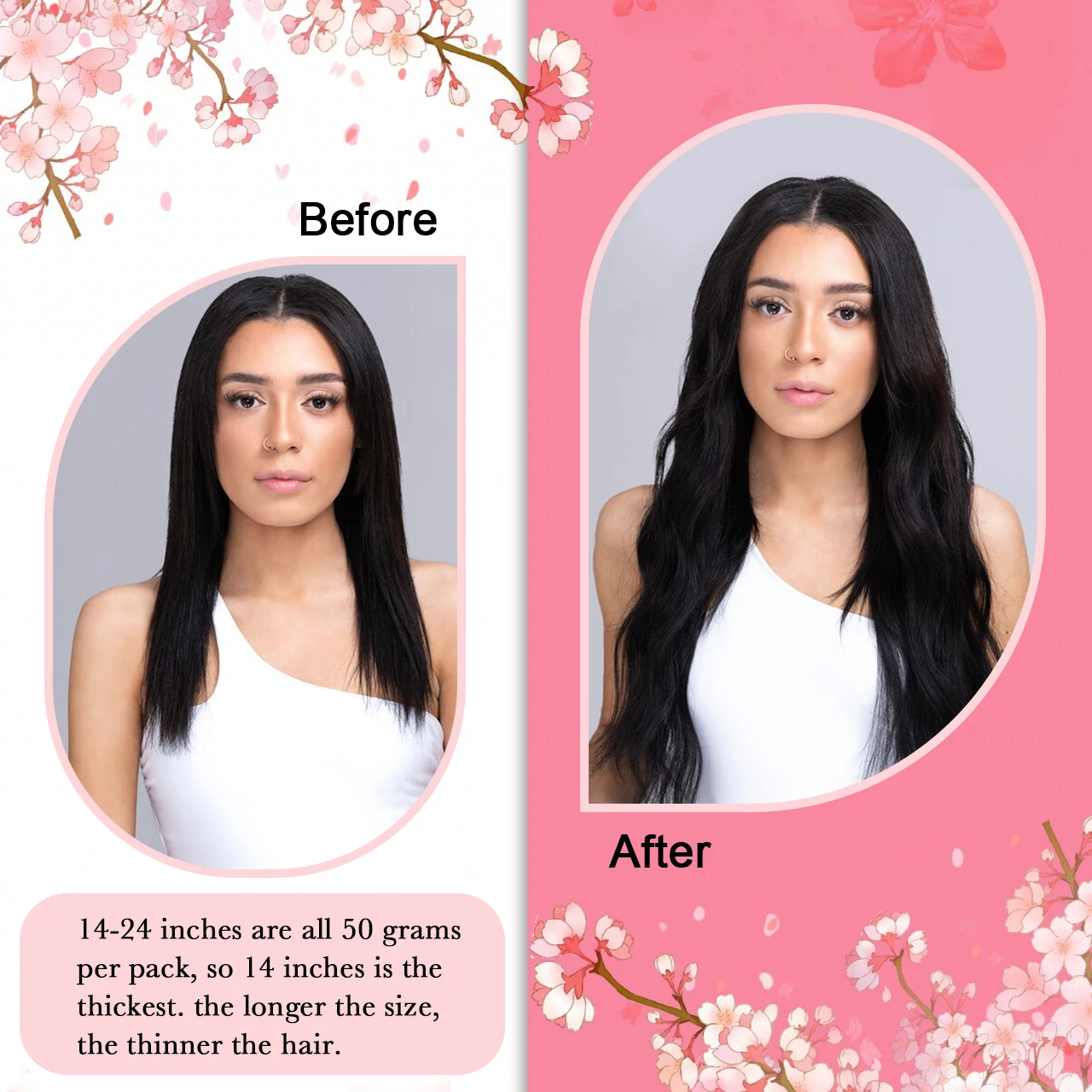 Micro Loop Hair Extension Real Hair Jet Black Human Extensions #1 Micro Loop Extensions 1g/s 50g Beads