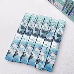Anime - Inspired Retractable Gel Pen - Cute Blind Box Gift with Black Ink (Black)