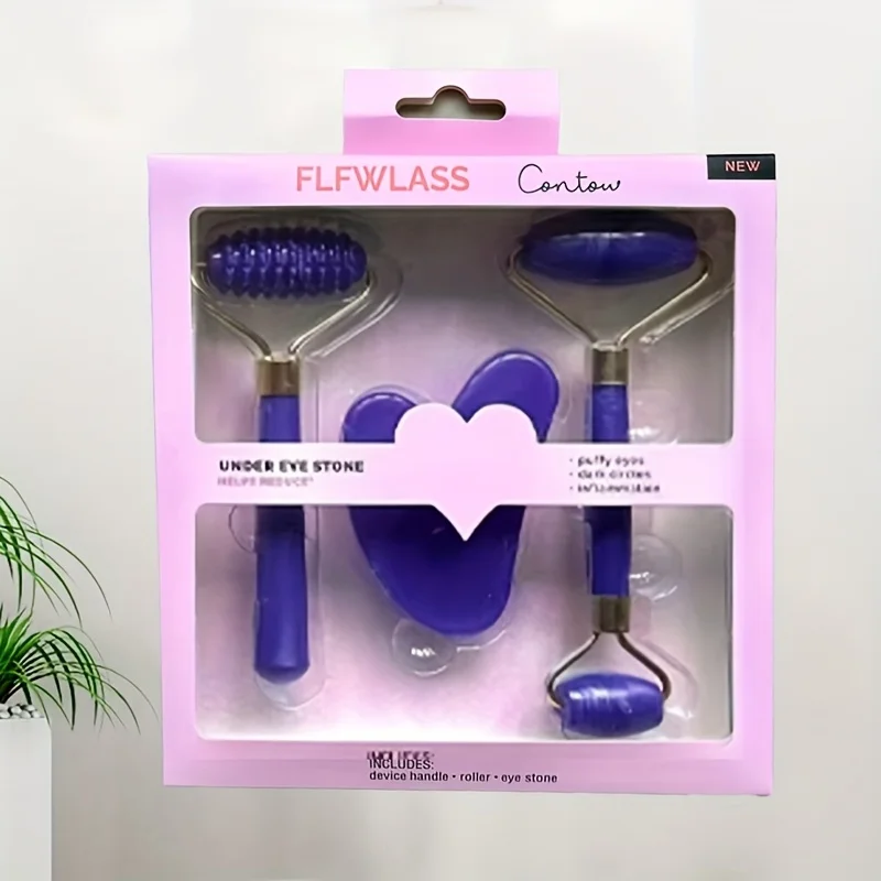 3 قطع أداة العناية بالبشرة والجسم تدليك أسطوانة ال...