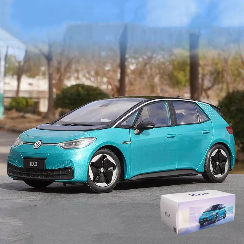 1:18 VW ID.3 ID3 MPV Alloy Model Car Diecast Metal Vehicles Toy