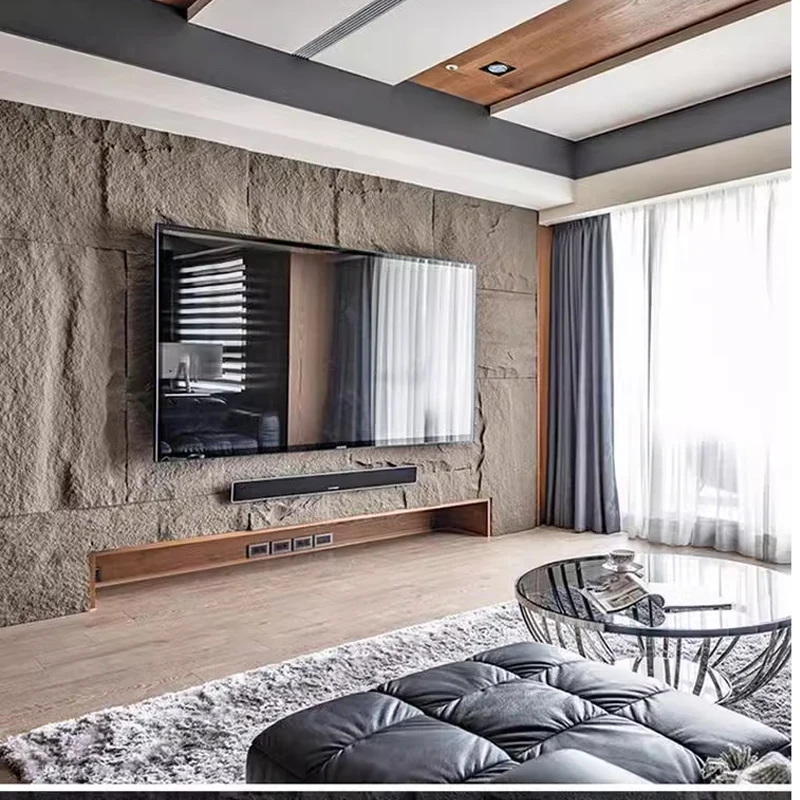 Decorazione Della Parete Della Pelle Di Pietra Fpu Simulazione Di Pietra Culturale Leggera Pietra Di Ceramica Leggera, Muro Di Fondo In Pietra Di Mace