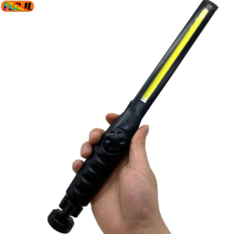 

COB LED Flashlight Magnetic Work Light USB Rechargeable Flashlight Portable Lantern Inspection Light Camping Car Repair Lamp