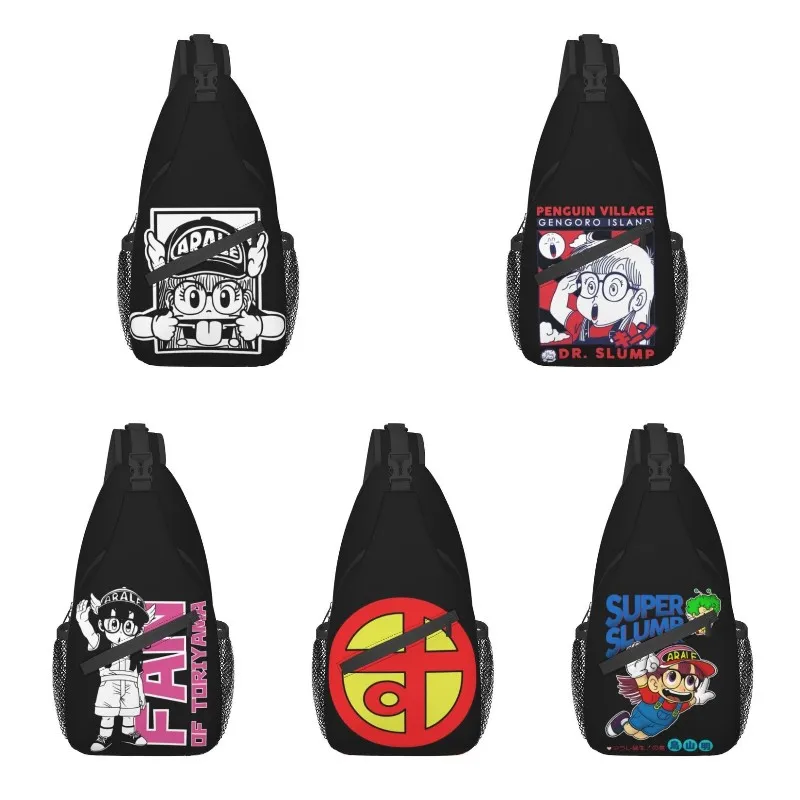 

Забавная Аниме Сумка Norimaki, нагрудная сумка Dr. Slump, рюкзак через плечо для мужчин, рюкзак для путешествий