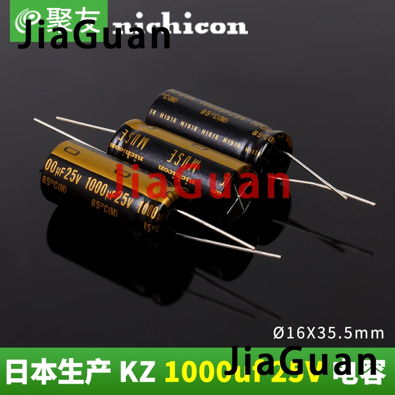 6PCS NEW NICHICON MUSE KZ 1000UF 25V 16X35.5MM 25V1000UF