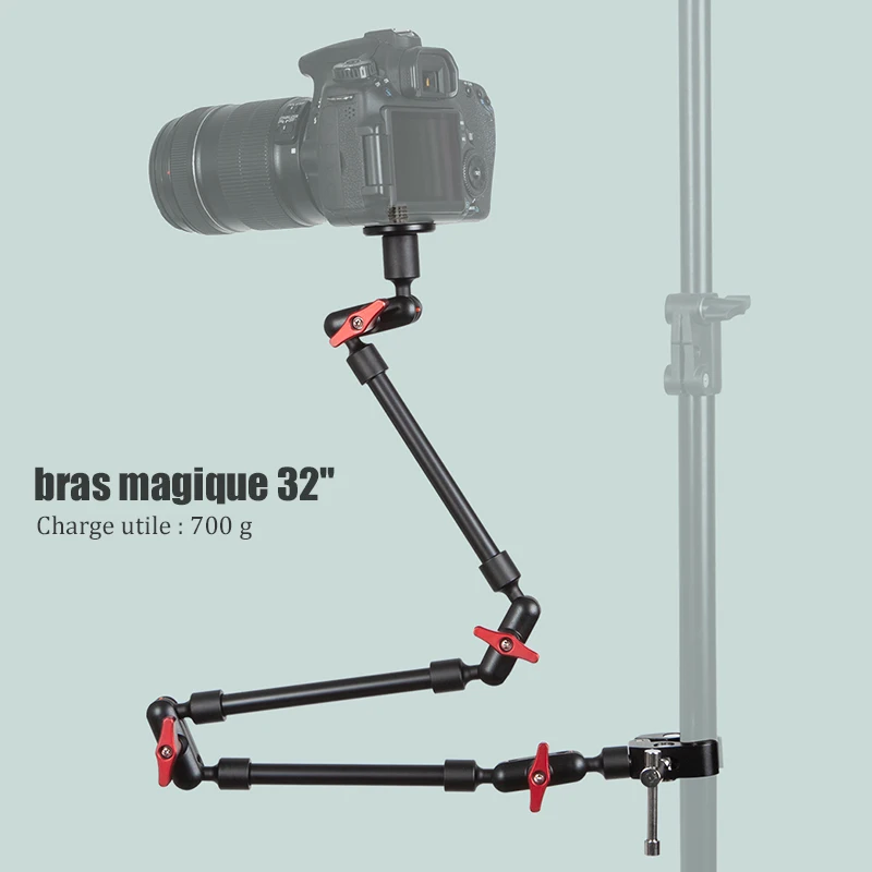 cobra-shaped Support photo Magic Bras Serpent articulé Support pour