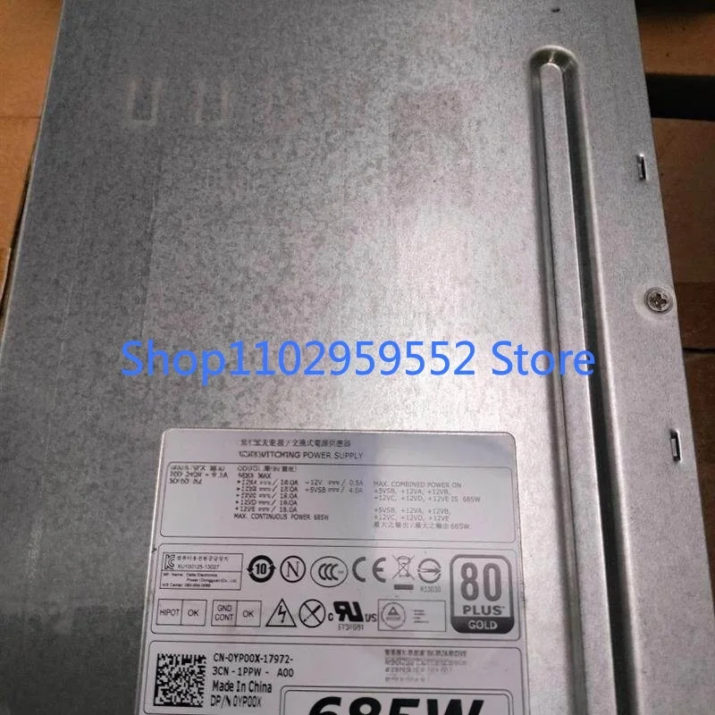 T5610 685W 워크스테이션 전원 공급 장치 D685EF-00 F685EF-00 T3610 YP00X용 1개