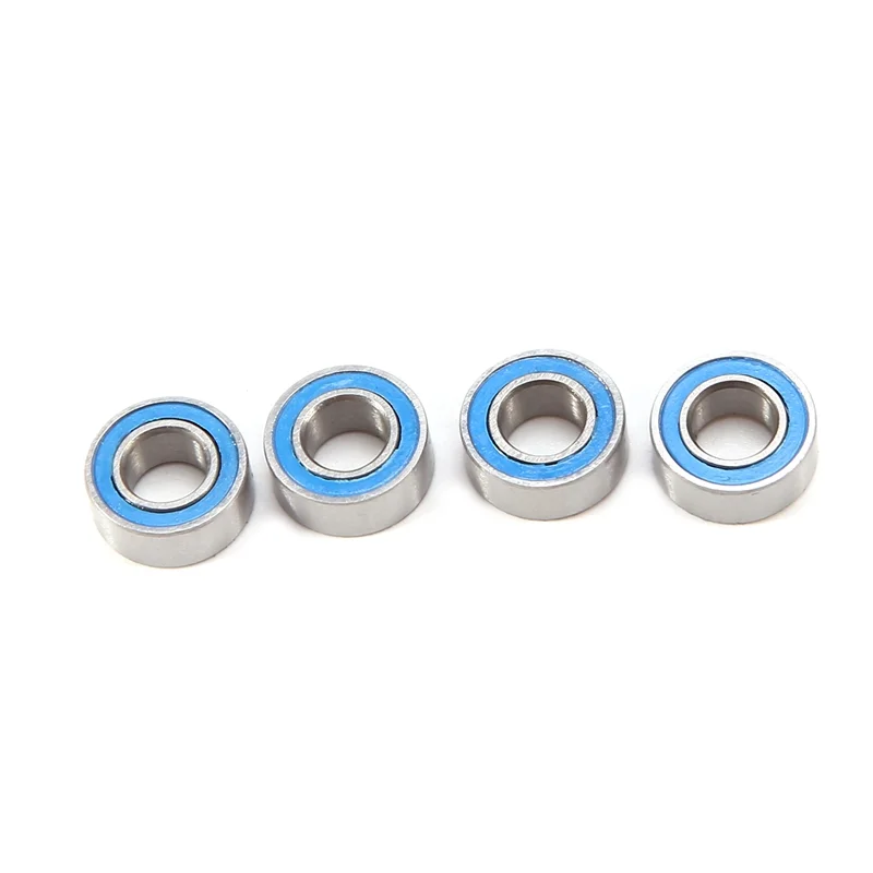 16PCS Rubber Sealed Ball Bearing Kit for Tamiya TT02 TT-02 TT02D TT-02D 1/10 RC Car Upgrades Parts Accessories 6