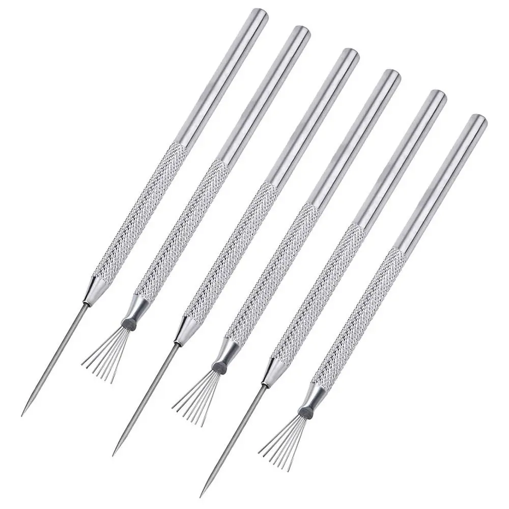 Alloy Clay Sculpting Tool Texture Brush for Pottery Ceramics Modeling