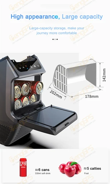 Car Accessories For Tesla Model Y 12V Refrigerator Special-purpose Car Rear  Middle Organizer Refrigerated Style Storage Box - AliExpress