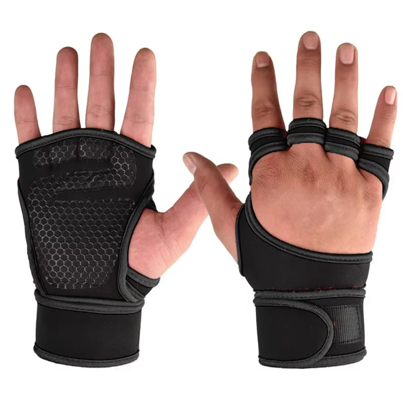 Training Sport Gloves for Men Women Workout Gloves Fitness Body Building Weightlifting Gym Hand Wrist Palm Protector
