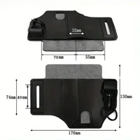 EDC Tactical Tool Holster Retro Outdoor Tool Belt Bag Sports Belt Bag Knife Holster Flashlight Holster 2