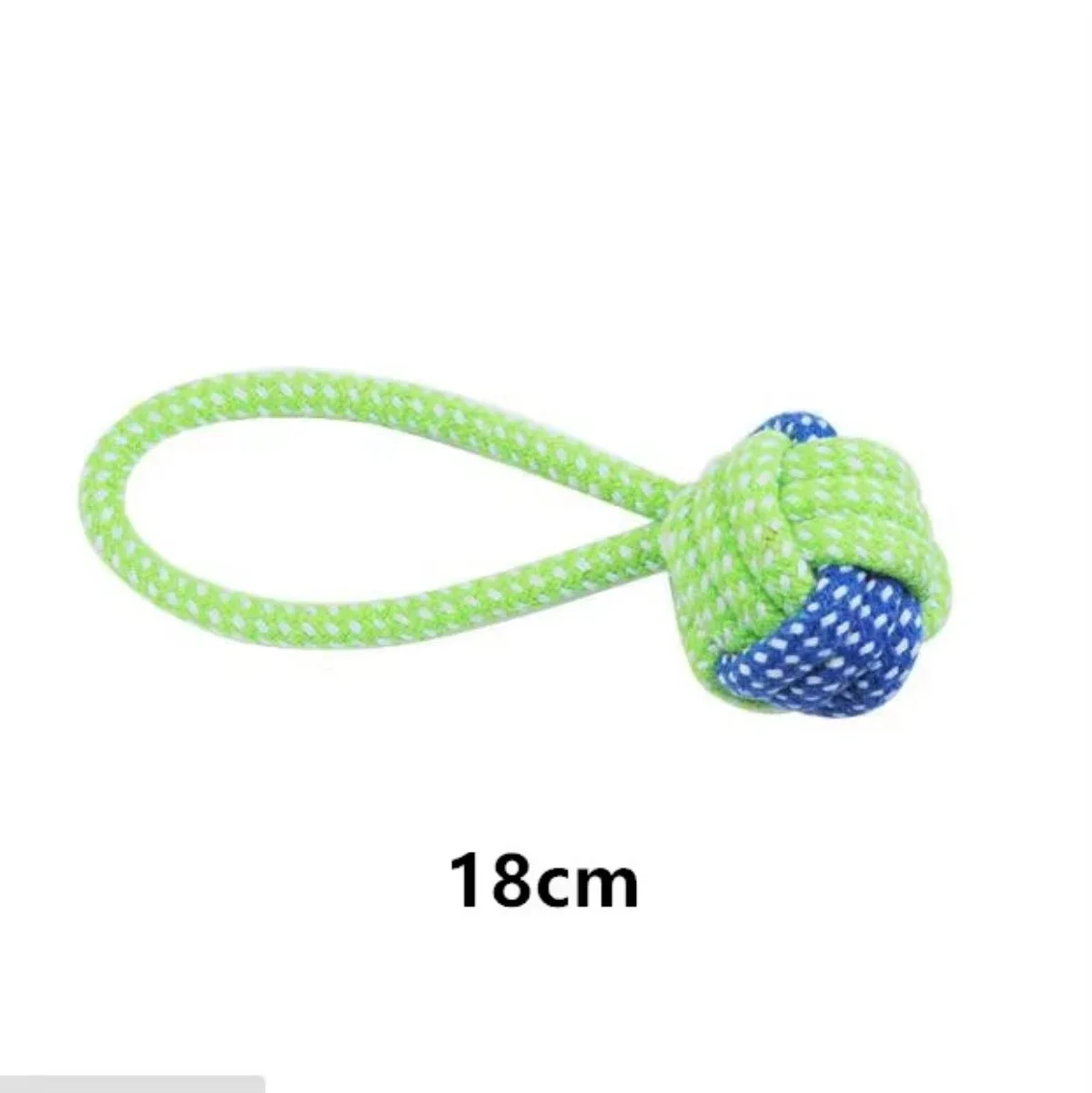 Interactive Cotton Rope Dog Toy - Durable Chew Ball and Toothbrush