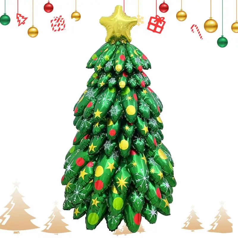 

Christmas Tree Inflatables Outdoor Decorations 130Cm/5Inch Christmas Party Decorations Blow Up Christmas Tree Yard Decor With