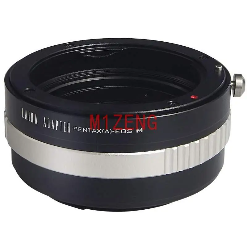 

DA-EOSM Adapter Ring for Pentax A DA Lens to canon EOSM EF-M Mirrorless Camera Body eosm/m1/m2/m3/m5/m6/m10/m50/m100