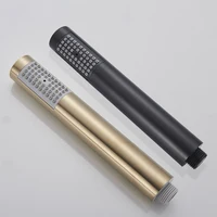 Uythner Hand-held Shower Head Water Saving Black Bathroom Rainfall Shower Nozzle Aerator High Pressure handheld Shower Head 1