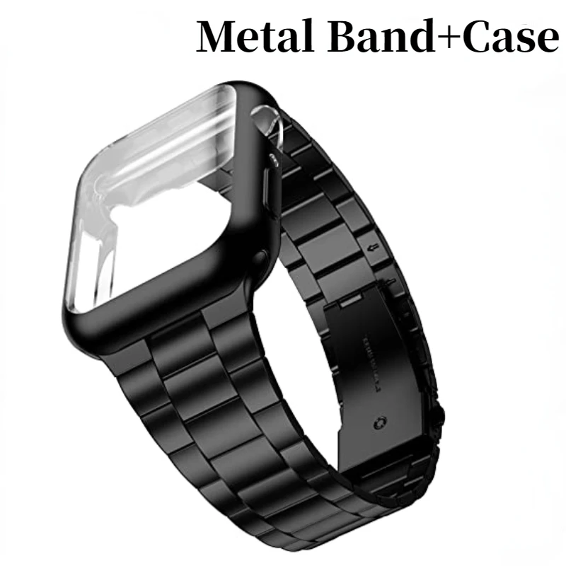Stainless Steel Integrated Strap and Case