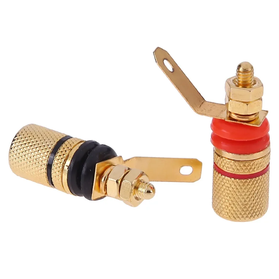 Gold Plated Speaker Terminal Binding Post Connector