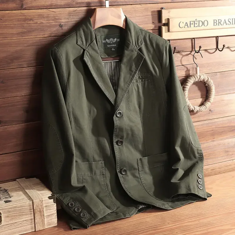 Spring And Autumn Jacket Men's Casual Suit Loose Jacket Suit Jacket Autumn