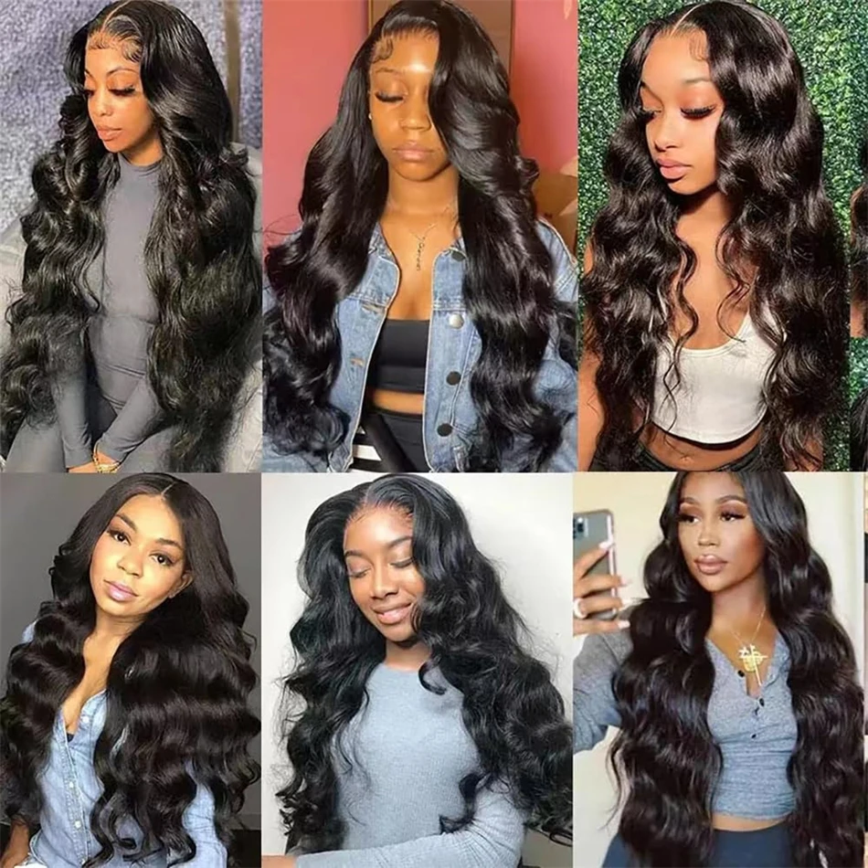 8 -32'' Inch Body Wave Bundles Human Hair Extensions 100% Remy Human Hair Thick Raw Indian Bundles 1/3/4 Pcs Double Weft